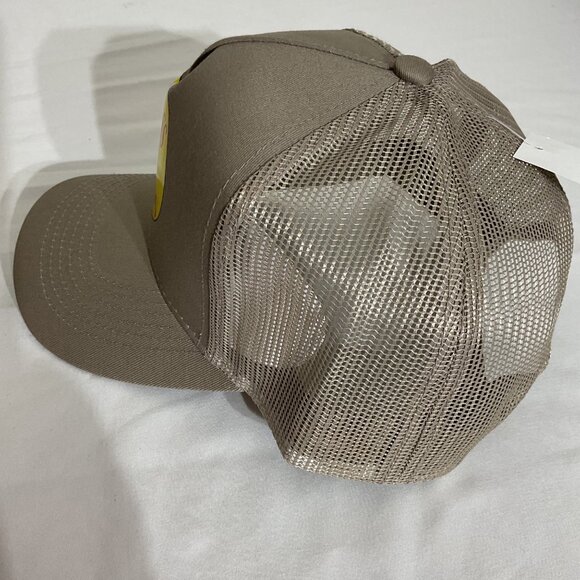 Bass Pro Shops Tan Mesh Trucker Hat With Classic Logo - Picture 3 of 4